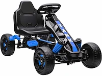 Kinder pedaalkart - blauw - afbeelding 2 van  8