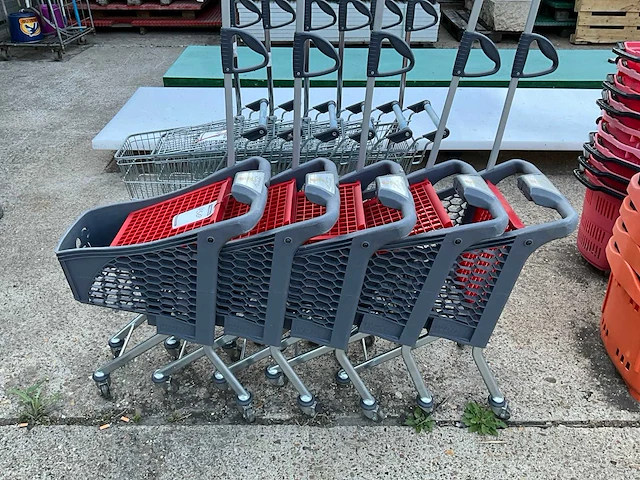 Kinder winkelkarretjes (5x) - afbeelding 1 van  2