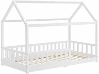 Kinderbed 90 x 200 cm met valbeveiliging - afbeelding 2 van  4