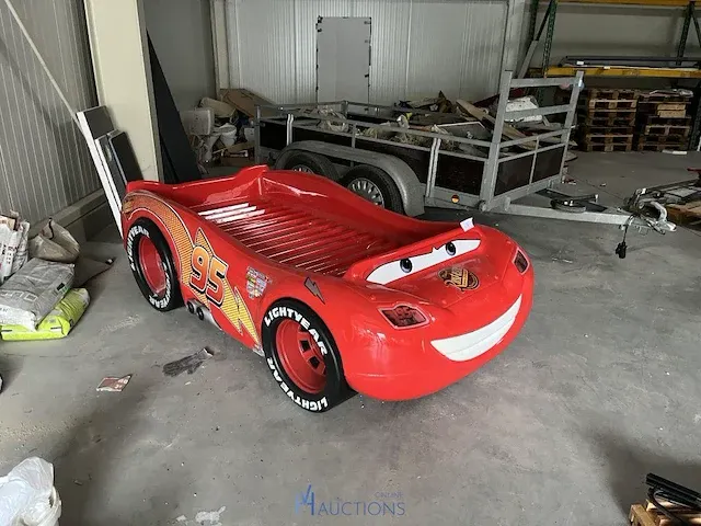 Kinderbed bliksem mcqueen cars - afbeelding 2 van  7