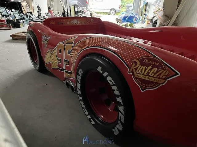 Kinderbed bliksem mcqueen cars - afbeelding 6 van  7