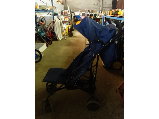 Kinderbuggy premaman met regenhoes - afbeelding 3 van  4
