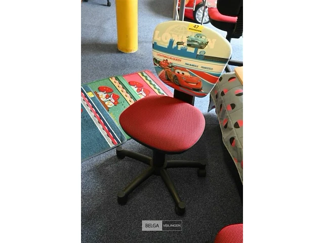 Kinderbureelstoel (cars) - afbeelding 1 van  2