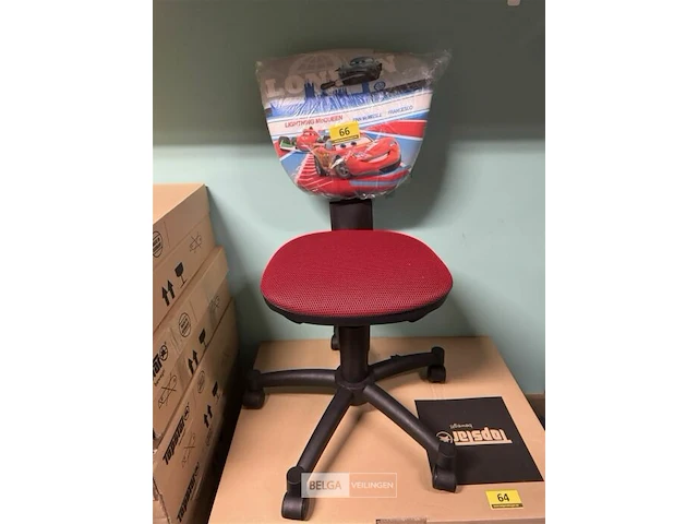 Kinderbureelstoel cars - afbeelding 1 van  3