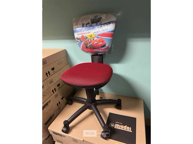 Kinderbureelstoel cars - afbeelding 2 van  3