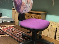 Kinderbureelstoel violetta - afbeelding 2 van  2