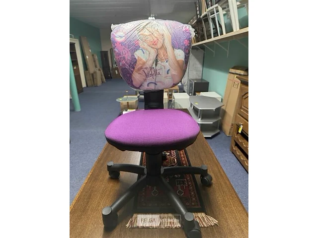 Kinderbureelstoel violetta - afbeelding 2 van  3