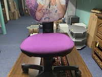 Kinderbureelstoel violetta - afbeelding 2 van  3