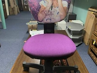 Kinderbureelstoel violetta - afbeelding 1 van  3