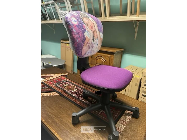 Kinderbureelstoel violetta - afbeelding 2 van  3