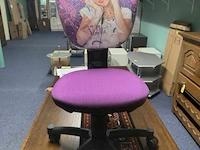 Kinderbureelstoel violetta - afbeelding 1 van  2