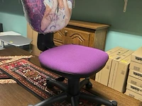 Kinderbureelstoel violetta - afbeelding 2 van  2