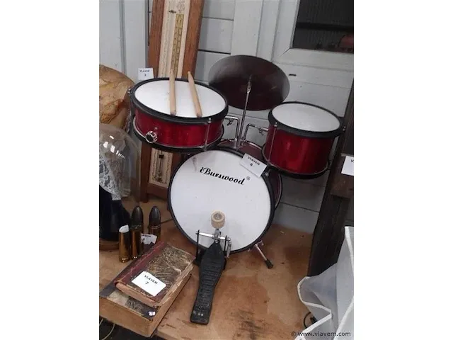 Kinderdrumstel - afbeelding 1 van  3