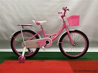 Kinderfiets 20 inch roze - afbeelding 2 van  3