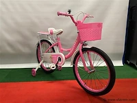 Kinderfiets 20 inch roze