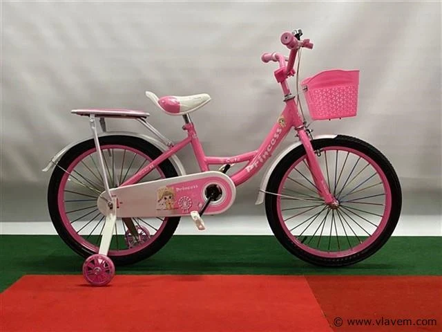 Kinderfiets 20 inch roze - afbeelding 2 van  3