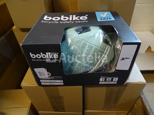 Kinderhelm - marshmallow mint maat xs (46-53 cm) bobike go - afbeelding 2 van  2