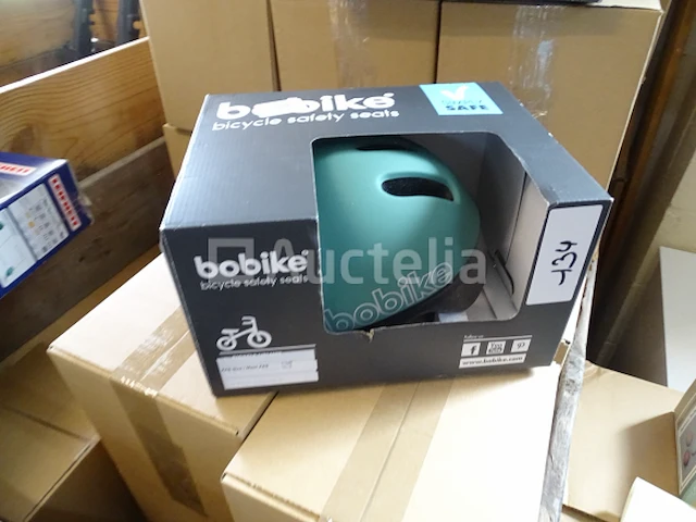 Kinderhelm xxs 44-48 cm - groen bobike go - afbeelding 1 van  2