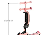 Kinderkraft halley 2-in-1 loopfiets en driewieler step - afbeelding 2 van  6