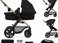 Kinderkraft moov 2 3-in-1 kinderwagen - zwart - afbeelding 1 van  10