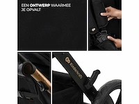 Kinderkraft moov 2 3-in-1 kinderwagen - zwart - afbeelding 9 van  10