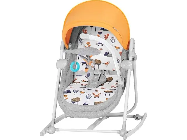 Kinderkraft nola 5in1 wieg wipstoel schommelstoel - afbeelding 1 van  6
