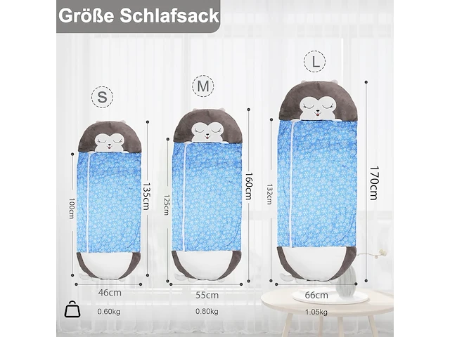 Kinderslaapzak husky - afbeelding 3 van  6