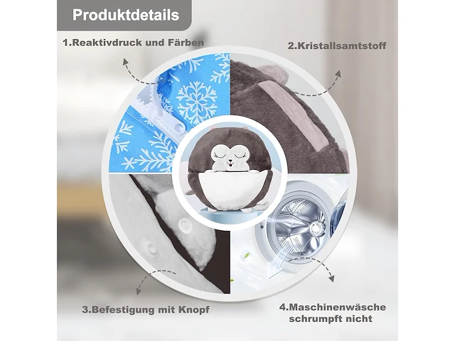 Kinderslaapzak husky - afbeelding 4 van  6