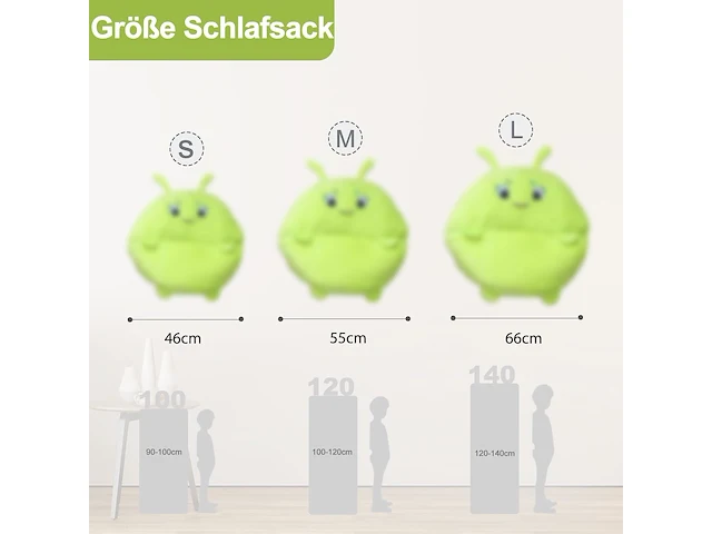 Kinderslaapzak rups - afbeelding 3 van  3
