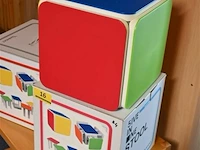 Kinderstoel en tafel 4+1 in box tanhoo - afbeelding 1 van  1