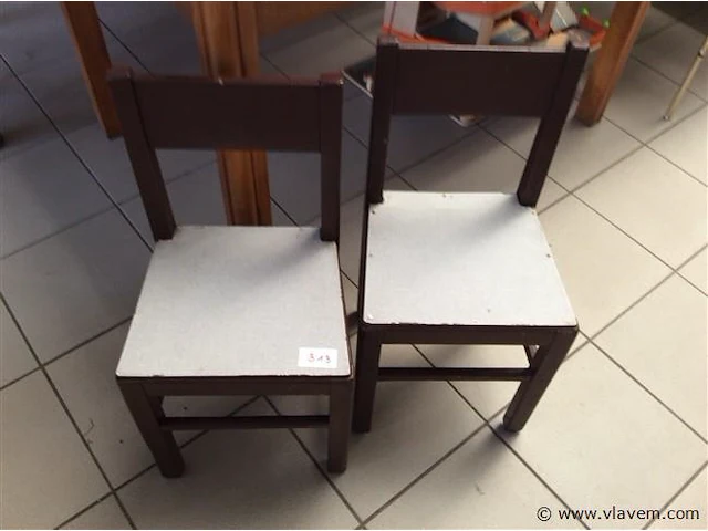 Kinderstoeltjes 2stuks - afbeelding 1 van  2