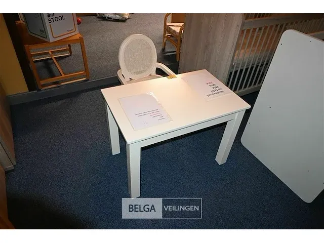 Kindertafel 80x50x56 en stoel - afbeelding 2 van  2