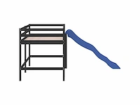 Kindertussenbed zonder matras met glijbaan 90x190 cm - afbeelding 8 van  10
