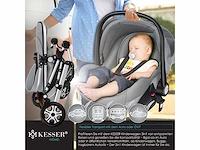Kinderwagen 3 in 1 kinderwagen combo set compleet met reiswieg en kinderwagen sportzitje en reiswieg - afbeelding 6 van  11