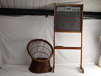 Kinderzetel en schoolbord - afbeelding 1 van  5