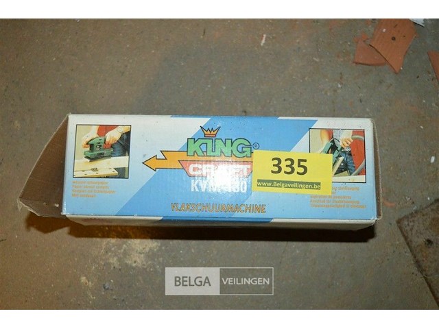 King craft vlakschuurmachine - afbeelding 1 van  2