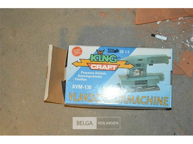King craft vlakschuurmachine - afbeelding 2 van  2