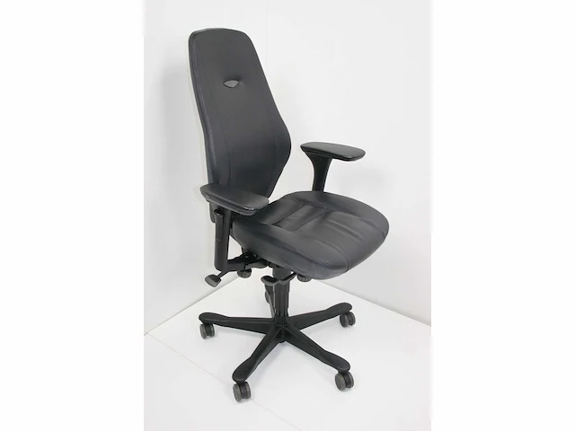 Kinnarps - plus(6) - ergonomische lederen bureaustoel - afbeelding 3 van  4