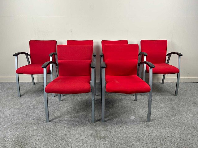 Kinnarps - waiting room chair (6x) - afbeelding 1 van  5