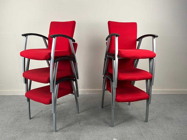 Kinnarps - waiting room chair (6x) - afbeelding 4 van  5