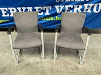 Kinnarps design wachtkamerstoelen (2x) - afbeelding 2 van  5