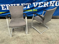 Kinnarps design wachtkamerstoelen (2x) - afbeelding 1 van  5