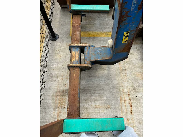 Kinshofer pallethaak hydraulisch met draaikop - afbeelding 3 van  10