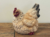 Kip liggend h22cm x l27cm beige - afbeelding 1 van  1