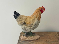 Kip staand h32cm beige - afbeelding 1 van  2