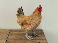 Kip staand h37cm beige - afbeelding 1 van  2