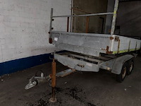 Kipaanhangwagen geremd dubbelas janssens - afbeelding 5 van  12