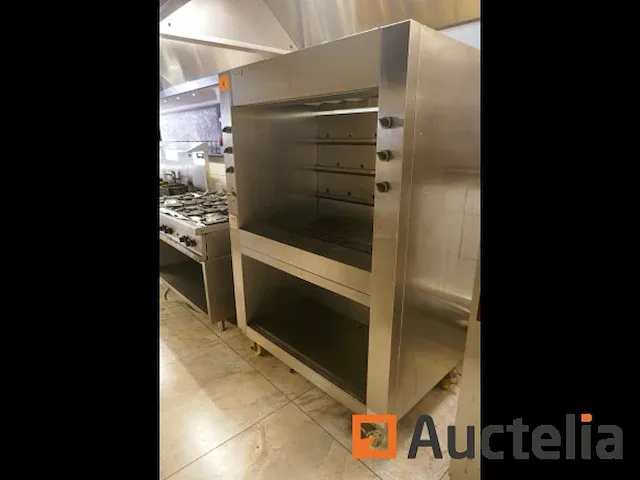 Kippengril lanyang fs in inox - afbeelding 2 van  4