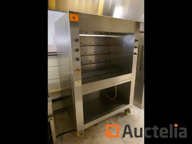Kippengril lanyang fs in inox - afbeelding 4 van  4