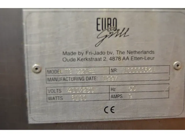 Kippengrill eurogrill tg220 - afbeelding 6 van  6